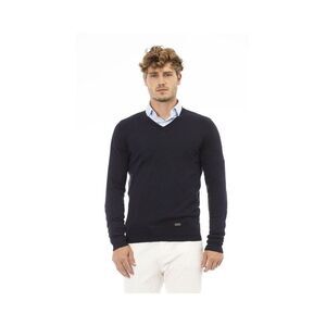 Baldinini Trend Blue Cashmere Men's Sweatshirt